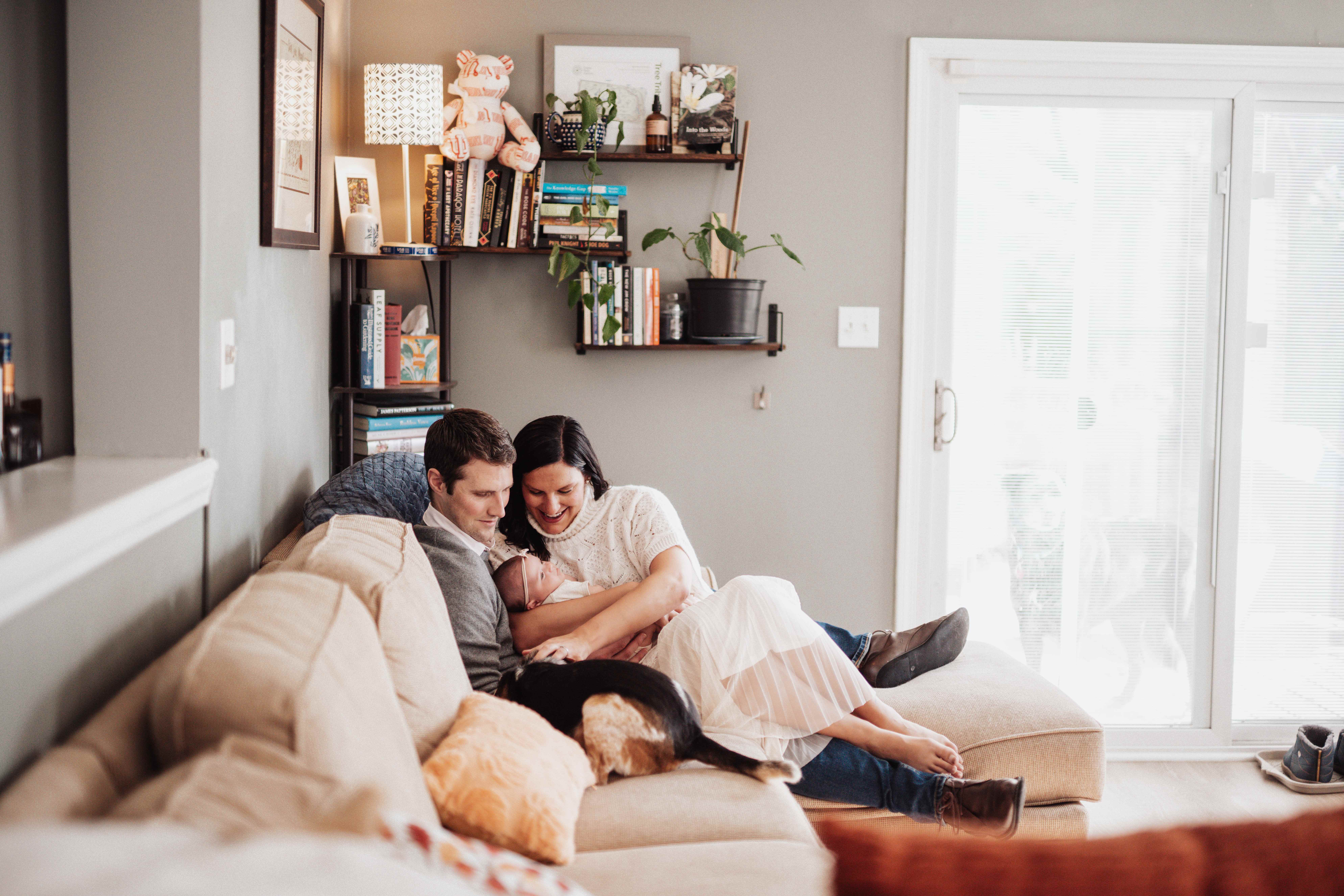 Steph Deckard Photography - Professional family photographer in Lafayette Indiana capturing newborn and family moments